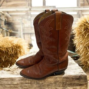 Vibram Brown Western Boots